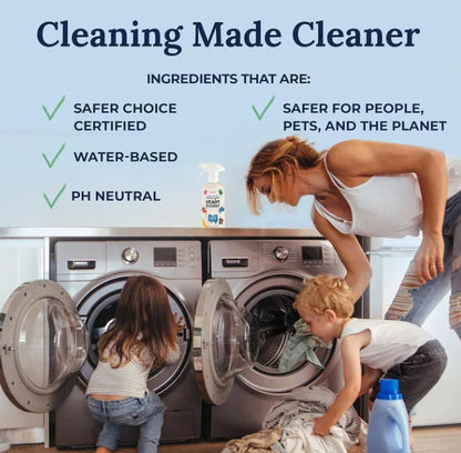 Non-Toxic Stain Remover for Clothes, Fabric & Carpet | Safe & Effective Cleaning Spray (Pack of 2)