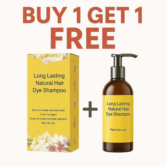 ✨Japanese Long Lasting Natural Hair Dye Shampoo ( Buy 1 Get 1 Free )🔥🔥
